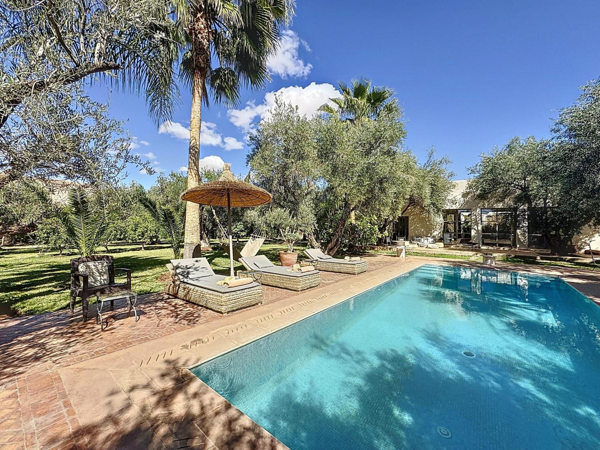 Villa Paschmina Piscine Chauffee Ourika Buitenkant foto