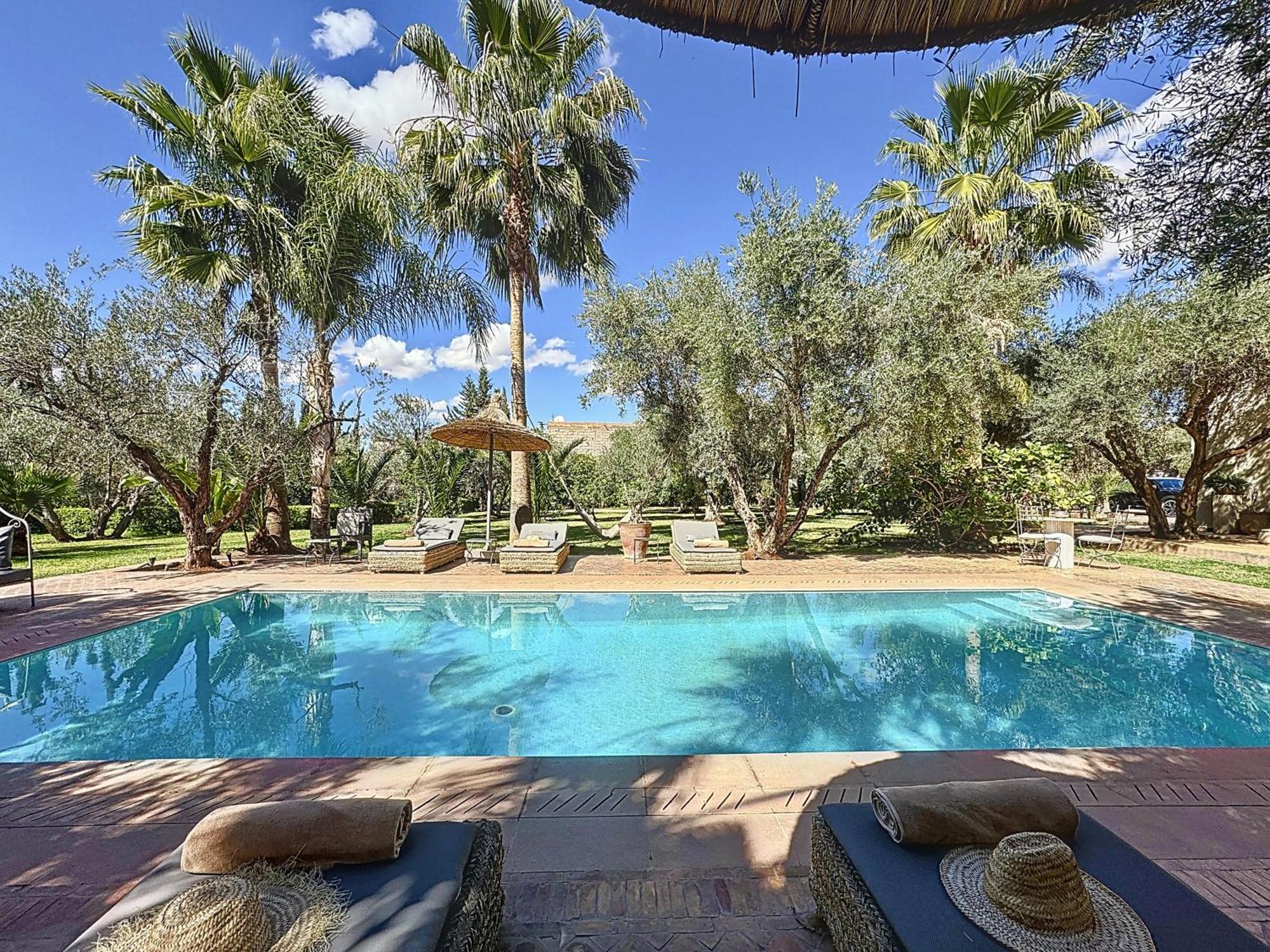 Villa Paschmina Piscine Chauffee Ourika Buitenkant foto
